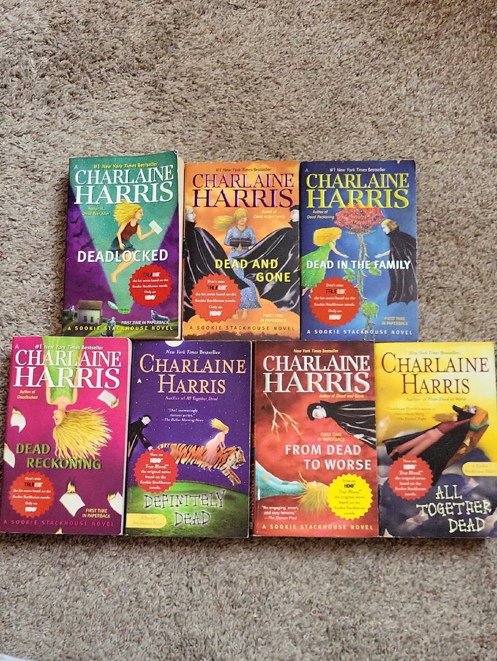 Sookie Stackhouse Book Set - Paperback Collection By Charlaine Harris